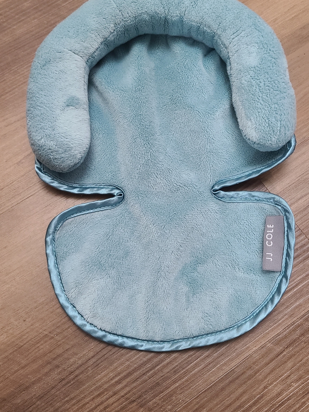 JJ Cole Plush Infant Head Support - Aqua Blue